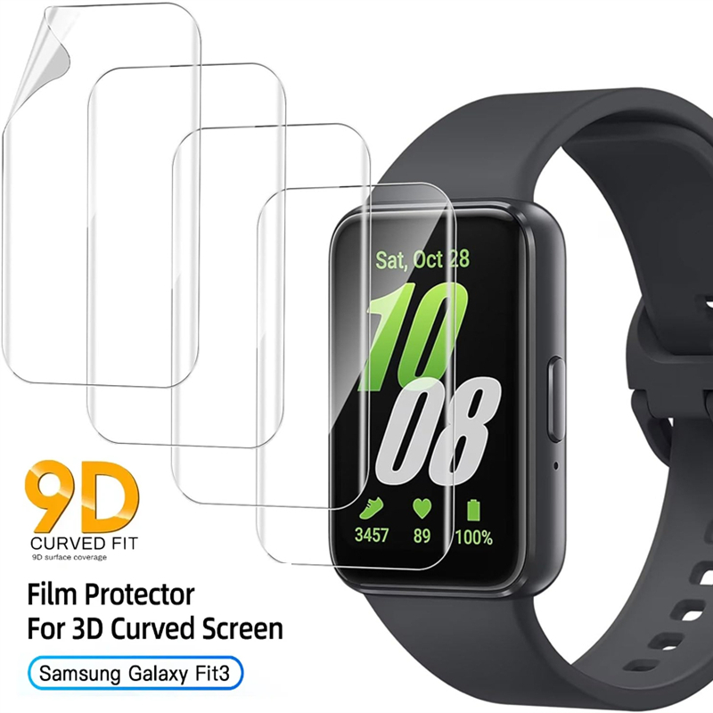 Watch Face Protector - Samsung Galaxy Fit 3 용 소프트