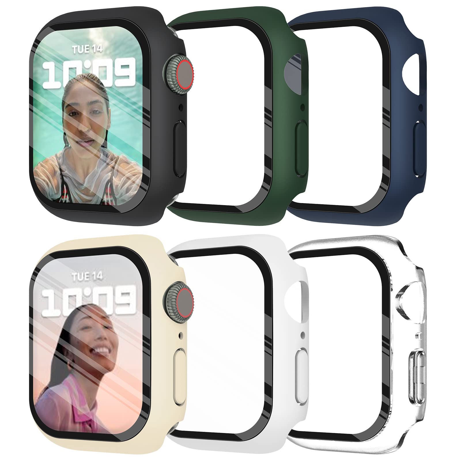 Garmin Smartwatch Accessories - 강화 유리 + 커버 Apple Watch
