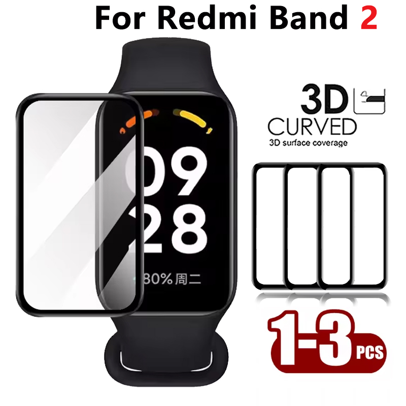 Smartwatch Band Accessories - Redmi Band 2 용 1-3pcs 3D