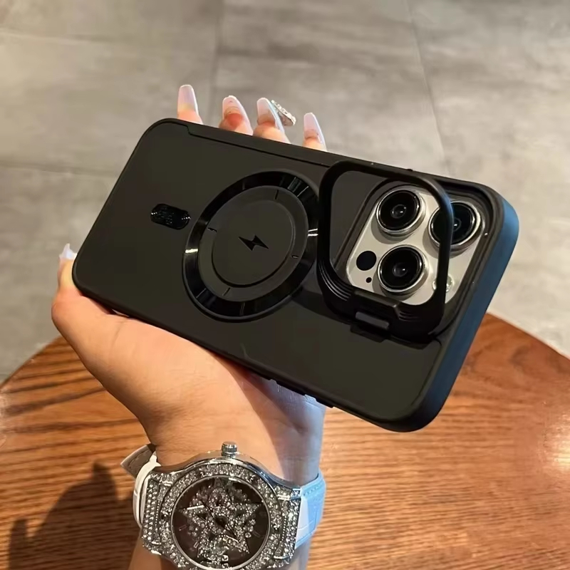 Magnetic Charging Stand - 새로운 킥스탠드 스탠드가 있는 아이폰 17
