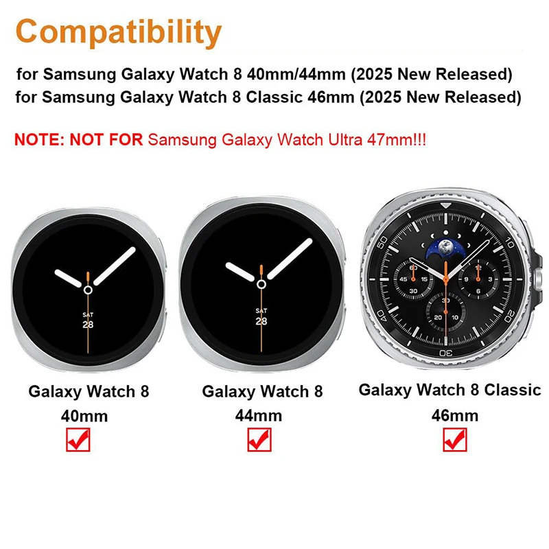 삼성 갤럭시 워치 8/8 클래식 44mm 46mm 40 - Watch Band Connector 리뷰 및 가격