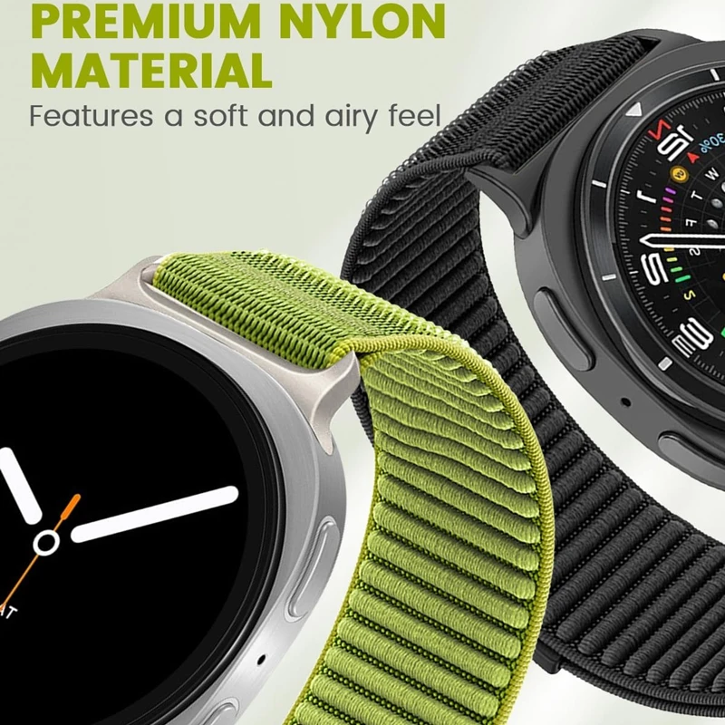 삼성 갤럭시 워치 9/8/클래식용 통기성 나일론 스트랩 - Samsung Smartwatch Ultra Accessories 리뷰 및 가격