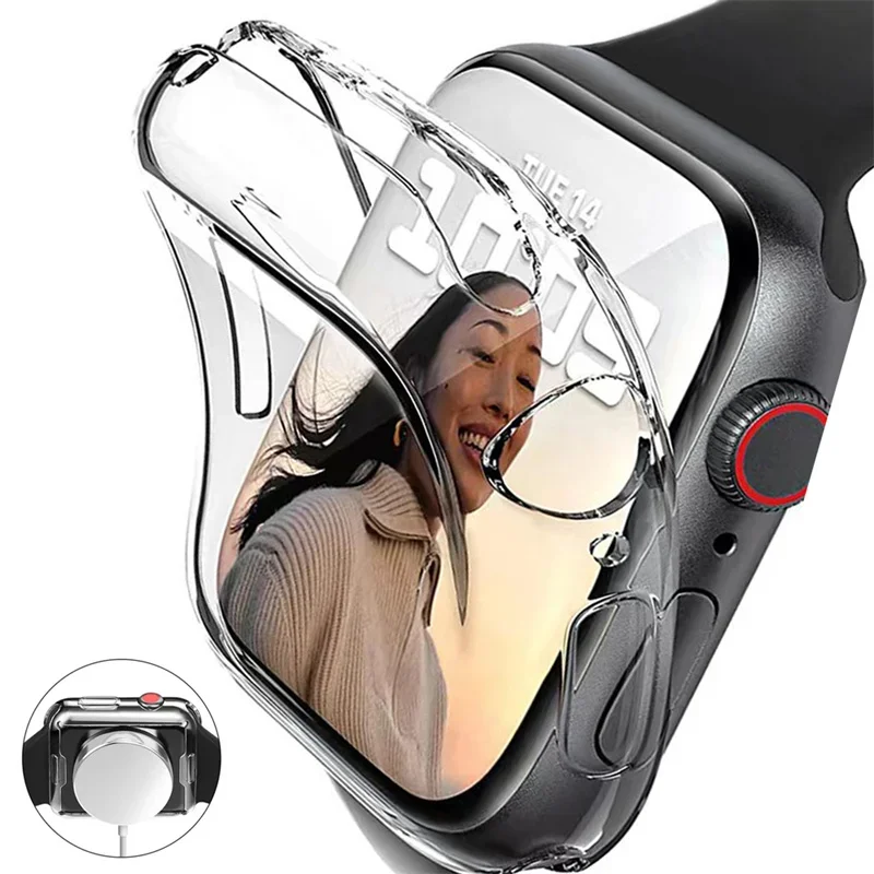 Apple Watch 케이스 용 투명 커버 45mm 4 - Apple Smartwatch Accessories 리뷰 및 가격