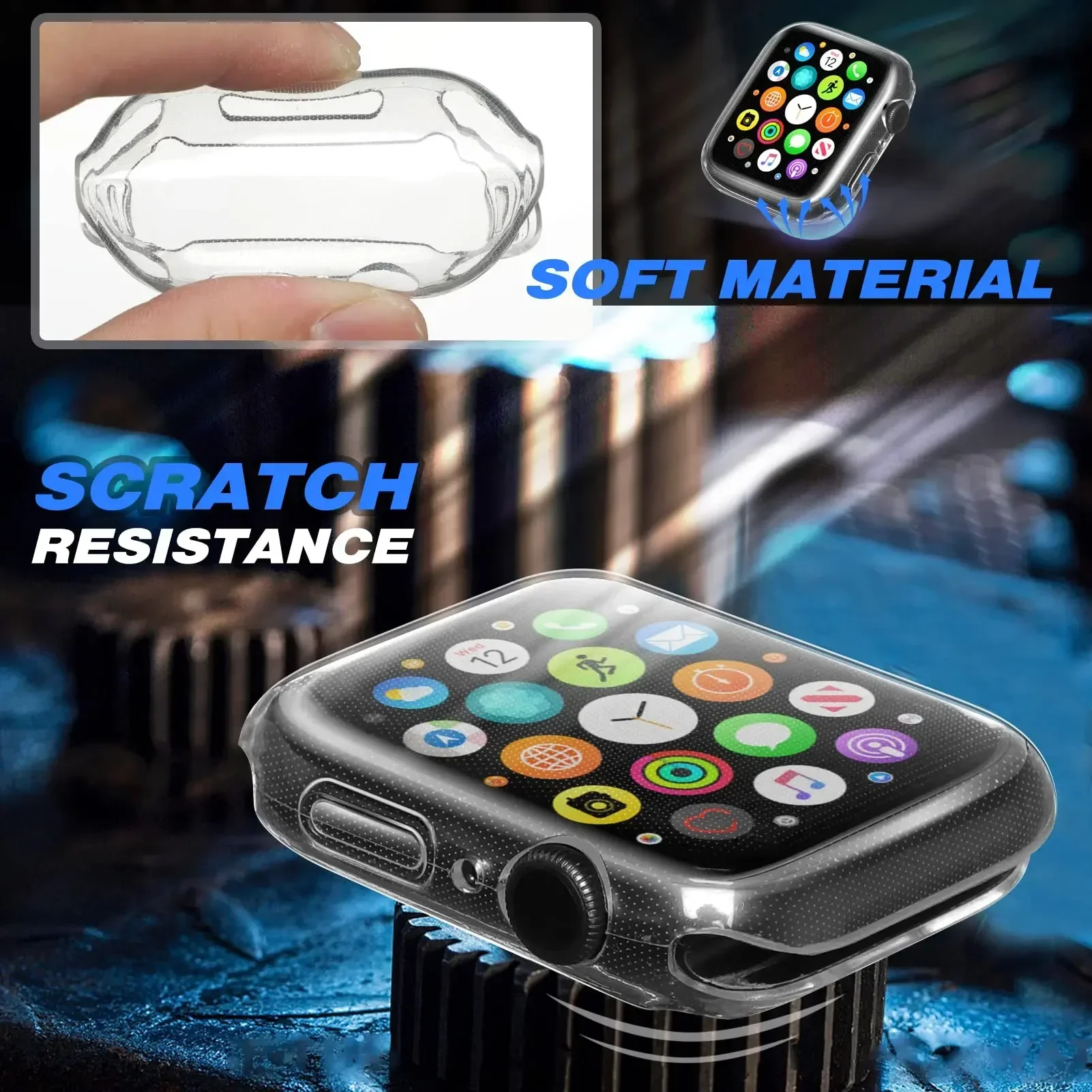 Apple Watch 케이스 용 커버 44mm 40mm - Garmin Smartwatch Accessories 리뷰 및 가격
