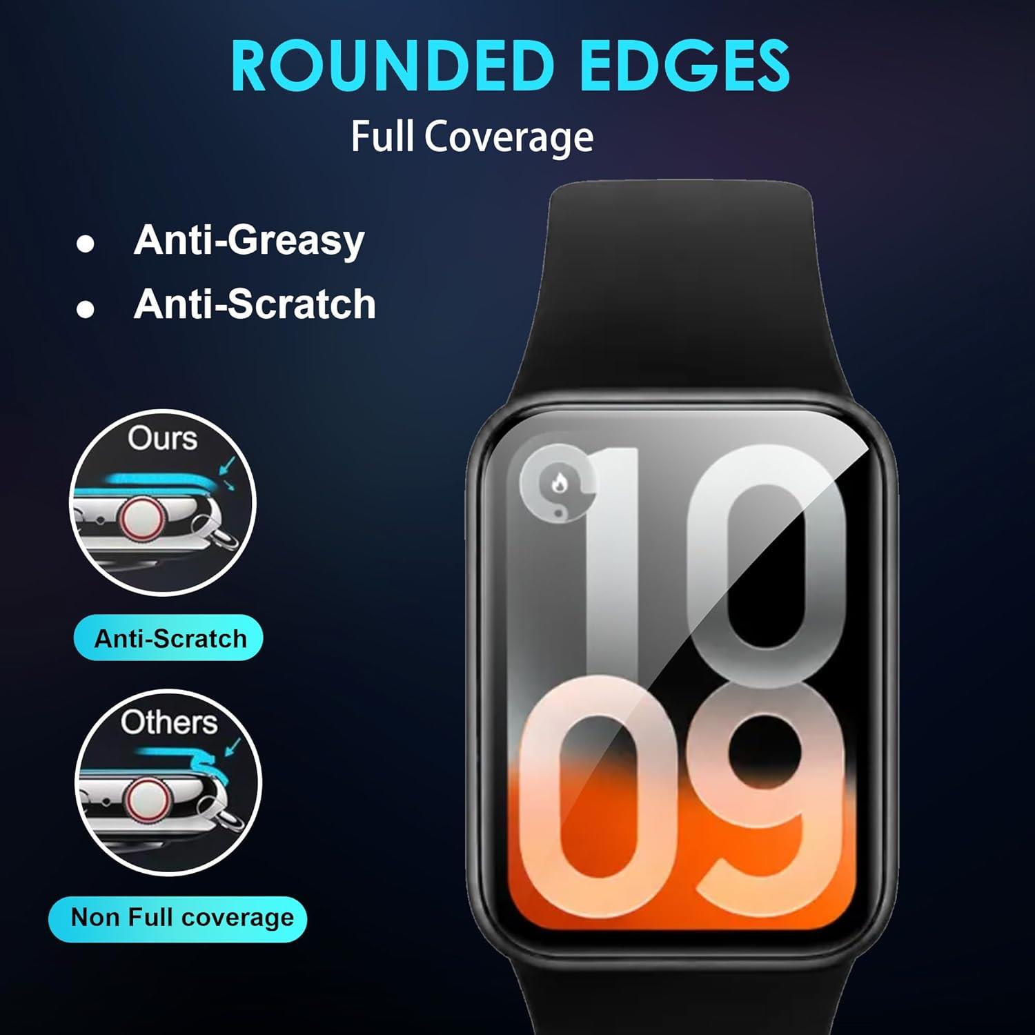 샤오미 밴드 10 프로 스크린 보호 필름 곡면 엣지 보 - Smartwatch Band Accessories 리뷰 및 가격