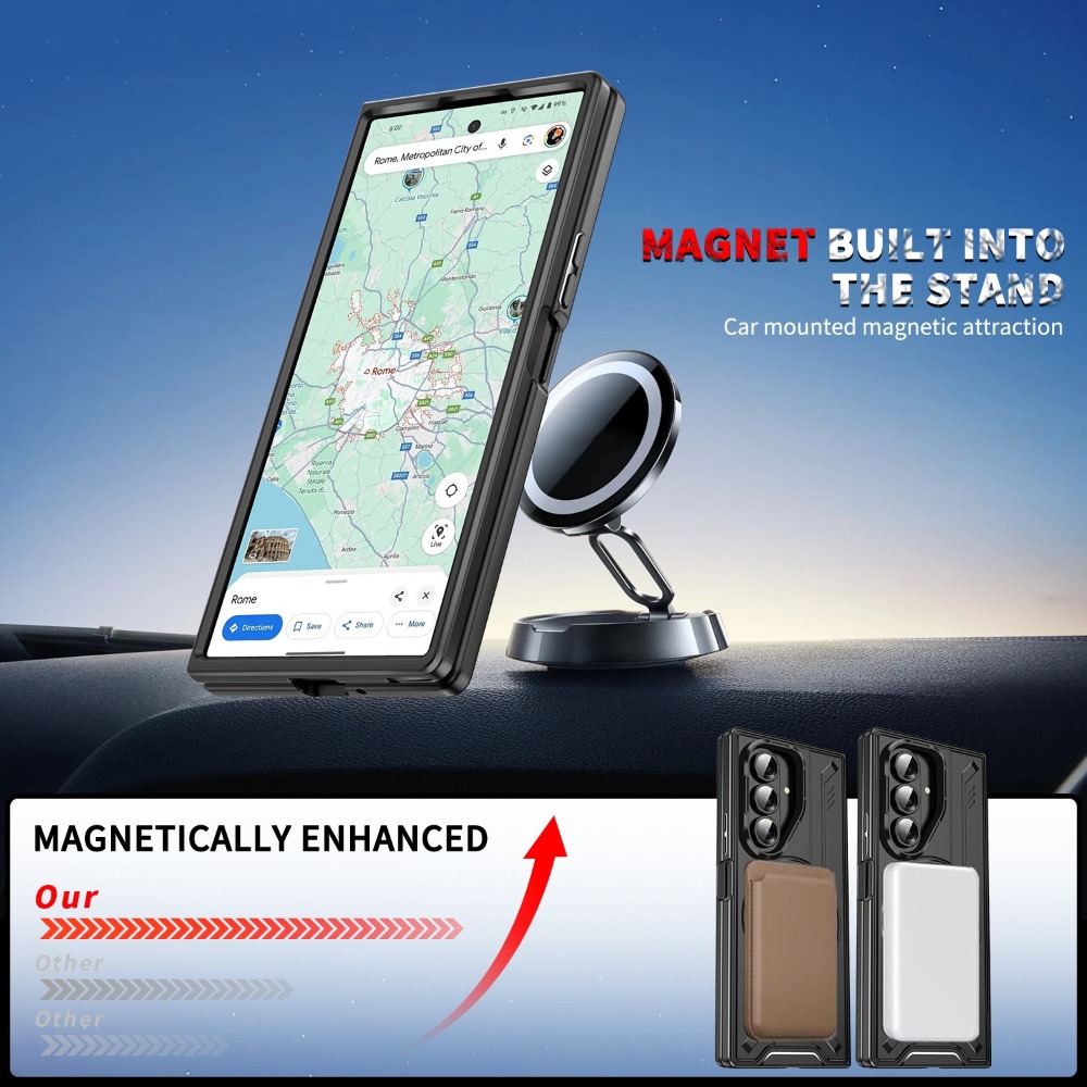 헤비 듀티 360 °   삼성 Z 폴드 8 울트라 7용 - Magnetic Charging Stand 리뷰 및 가격