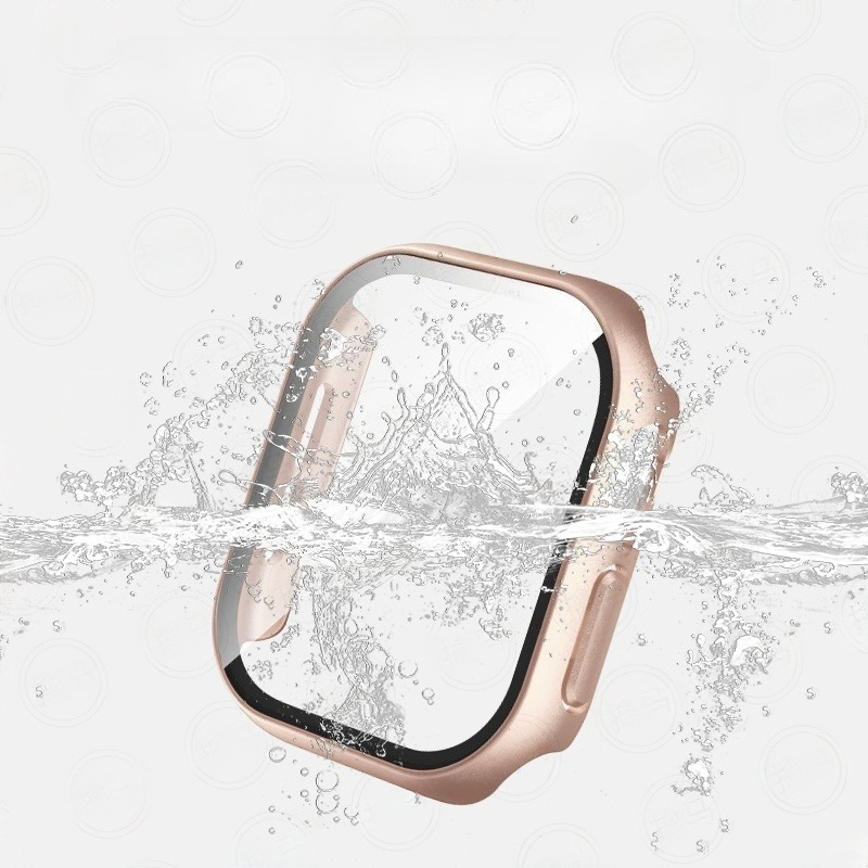 3pcs 유리 + 커버 애플 워치 케이스 46-42-4 - Smartwatch Band Accessories 리뷰 및 가격