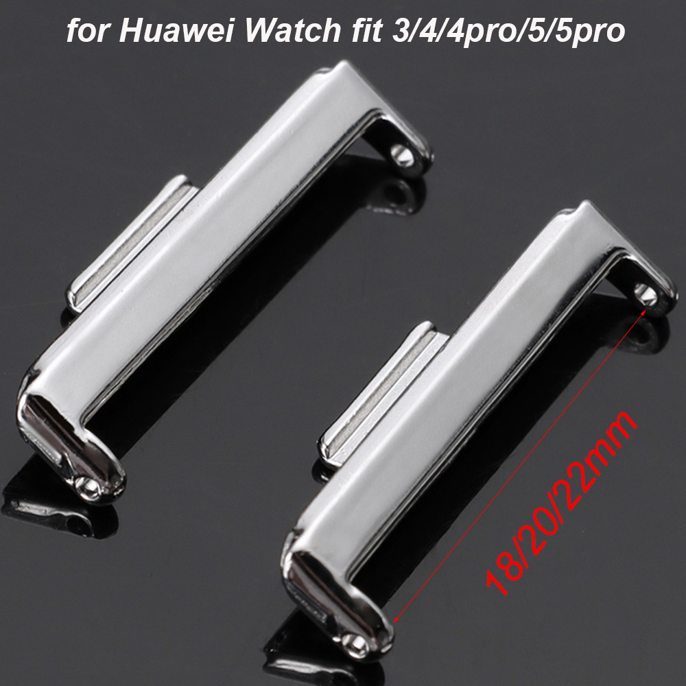 화웨이 워치 핏 5 프로 4 메탈 어댑터 액세서리 2개 - Watch Band Connector 리뷰 및 가격
