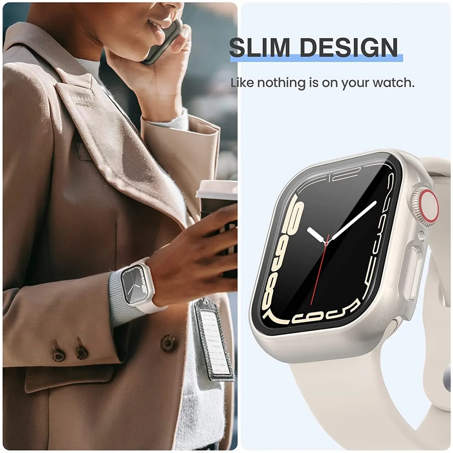 애플워치 강화유리 커버 3팩 (9, 8, 7, 6, 5 - Smartwatch Band Accessories 리뷰 및 가격