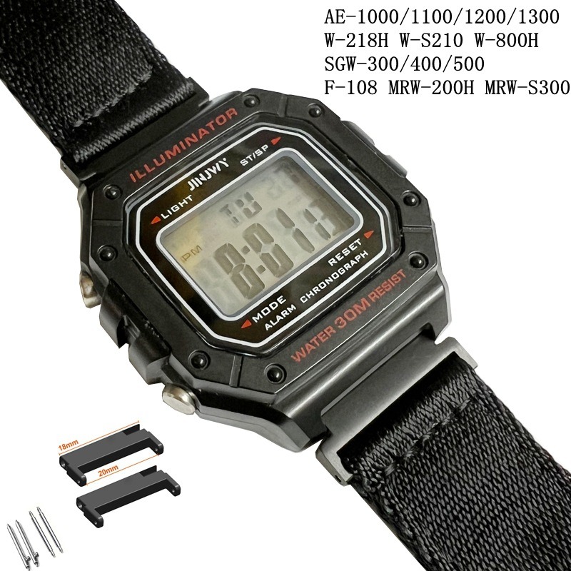 유니버설 18mm ~ 20mm 레이즈드 헤드 어댑터 수 - Watch Band Connector 리뷰 및 가격